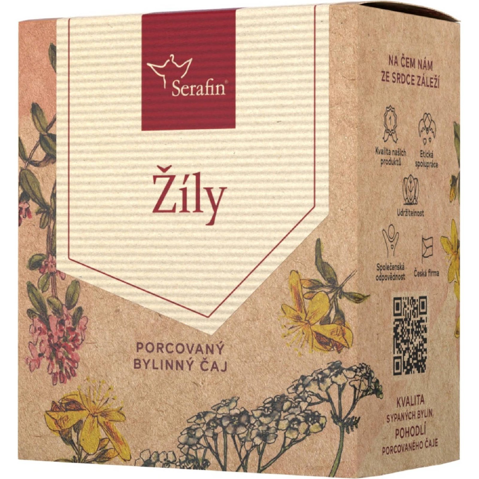 Serafin Žíly porcovaný čaj 38 g